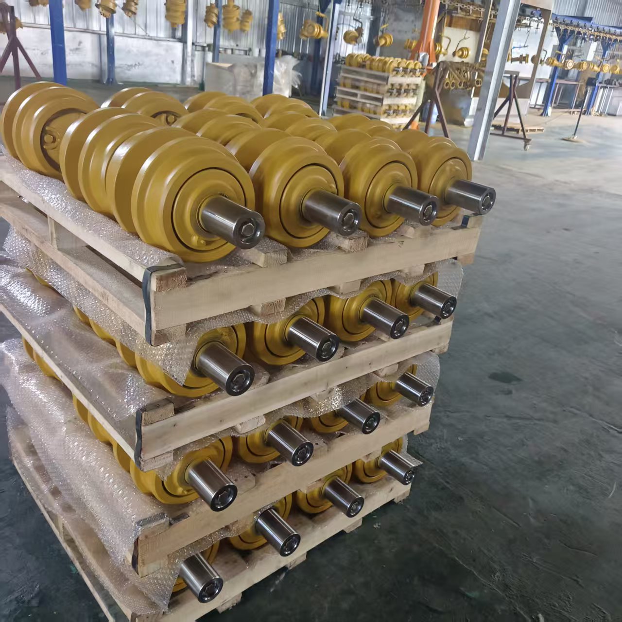 推土機(jī)支重輪工程案例